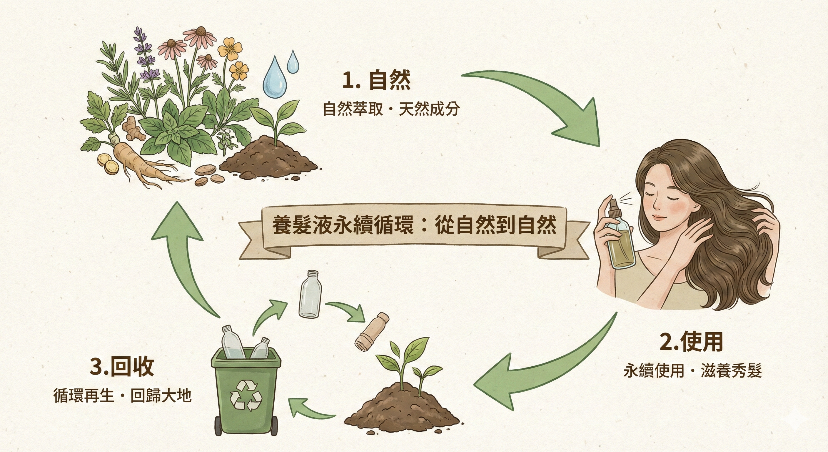 頭皮與環境形成良性循環