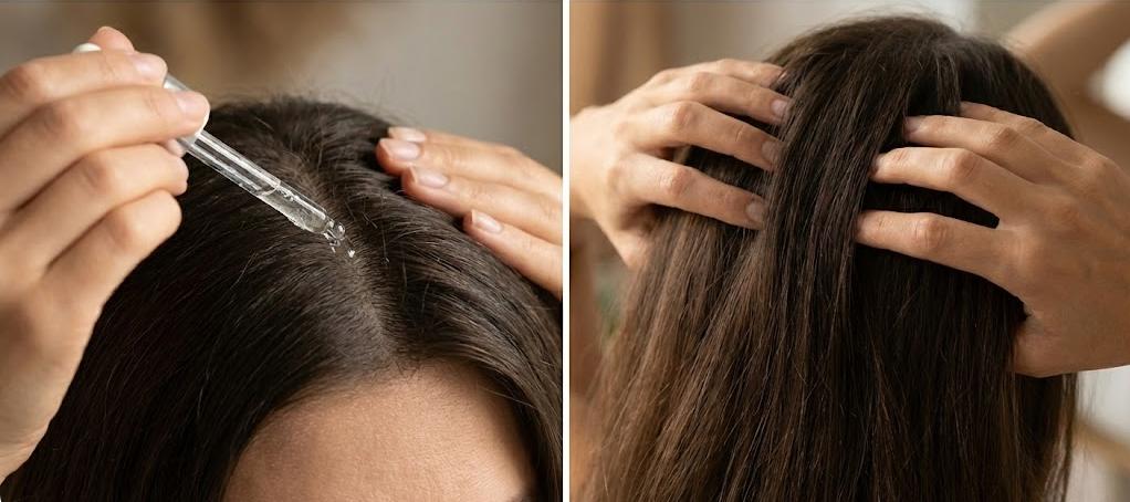 日常養髮流程示意圖